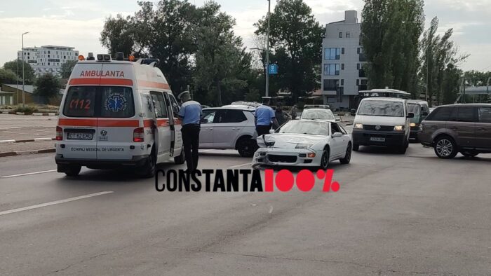 Accident rutier, a intervenit Ambulanța