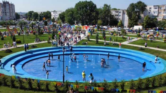 Medgidia are unul din cele mai frumoase parcuri din zona de sud est a României. Promisiunea lui Valentin Vrabie FOTO