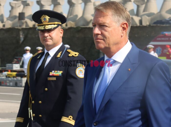 Klaus Iohannis: „România este astăzi o ţară sigură şi stabilă”. Ce le-a urat marinarilor