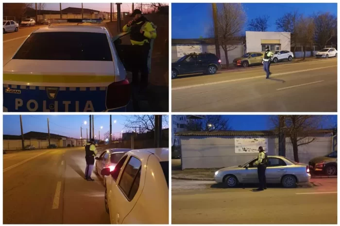 Razie a poliției: au fost aplicate circa 300 de sancțiuni într-o singură zi