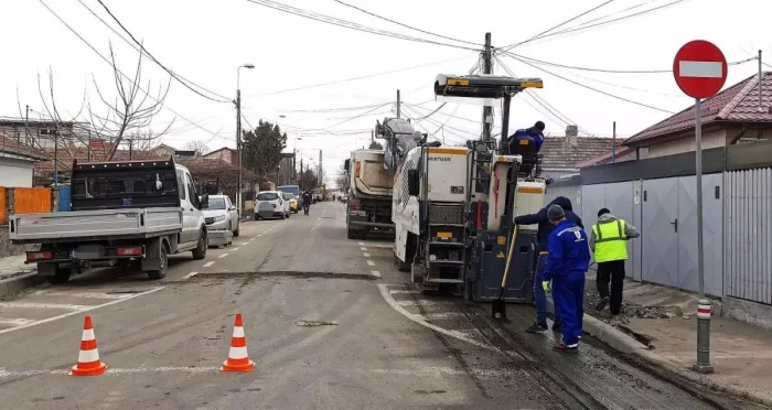 Se reabilitează o stradă din cartierul Coiciu, traficul este restricționat trei zile