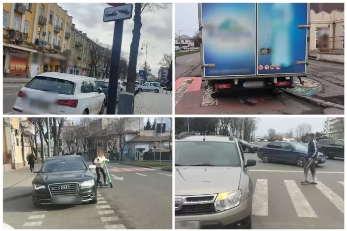 Polițiștii locali au amendat într-o singură zi 143 de șoferi care au parcat neregulamentar