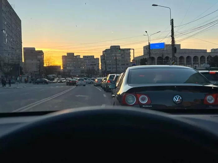 Trafic de coșmar în Constanța VIDEO