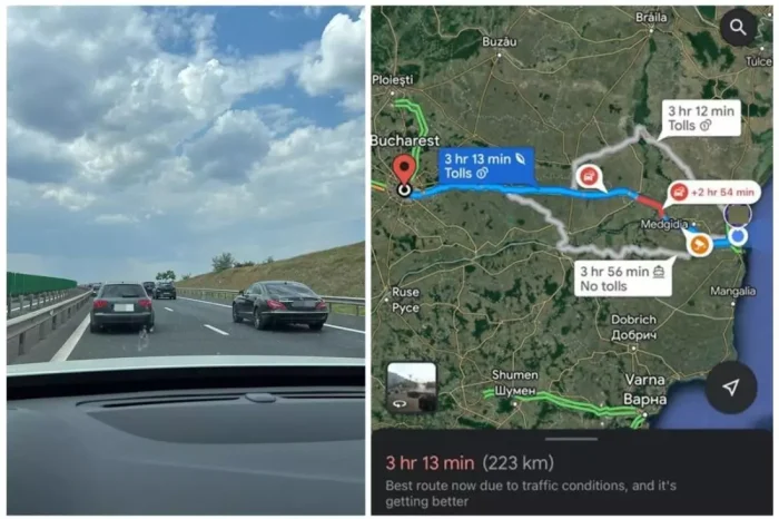 Incredibil: din Constanța se ajunge mai rapid în București nu pe autostradă, ci ocolind prin Hârșova