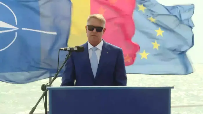 Klaus Iohannis de Ziua Marinei: „România va continua să susțină Ucraina cât va fi necesar”