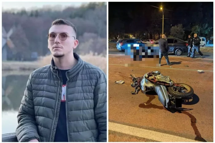 Un tânăr motociclist a murit după ce a fost lovit de un șofer care conducea beat și probabil drogat