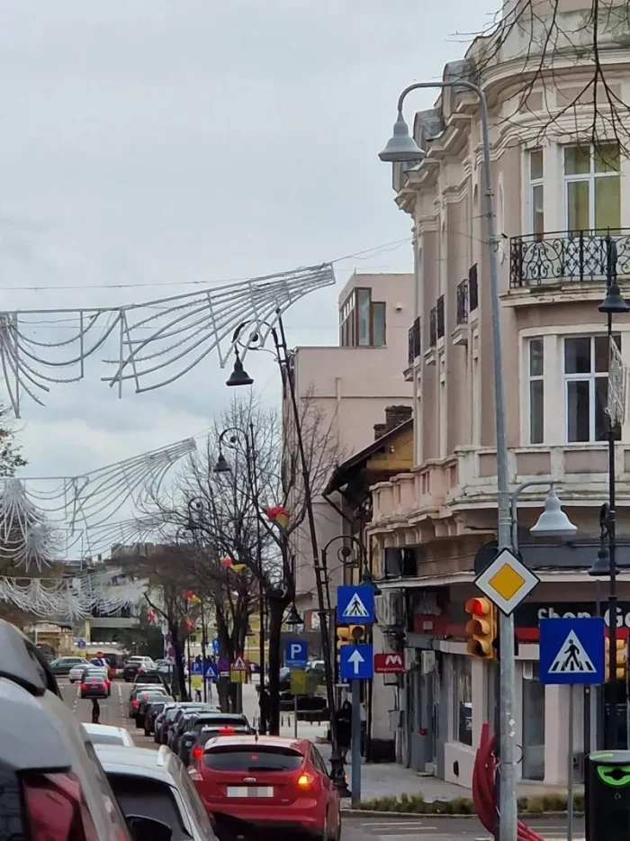 Fotografia care arată starea jalnică în care a fost adus orașul Constanța