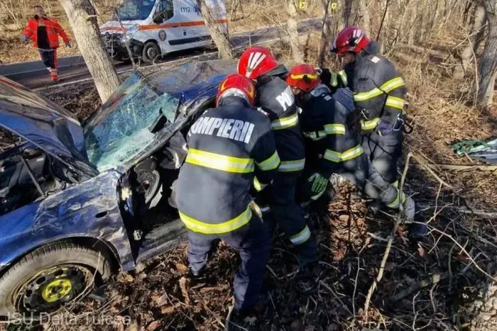 Accident rutier în Tulcea: o femeie a murit, trei sunt rănite