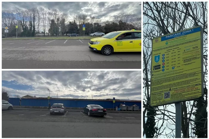 Primăria Constanța insistă să mențină zona 1 de parcare pe strada Eliberării, șoferii insistă să parcheze pe trotuar