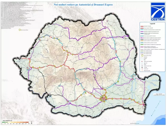 Se construiesc 36 de noduri rutiere noi pe autostrăzile din România, dintre care patru pe A2 Constanța – București