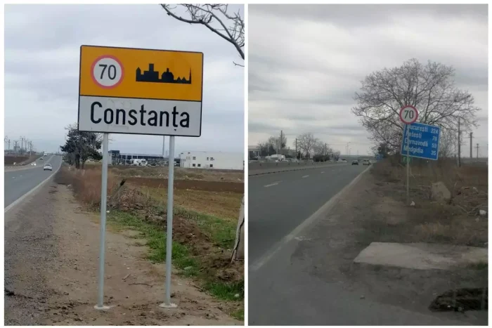 A durat 8 zile. Limita de viteză dintre Constanța și Valu lui Traian a revenit la 70 km/h