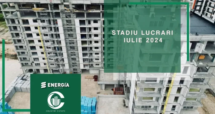 Primele blocuri din Energia Residence 3, complexul imobiliar cu grădiniță la parter, sunt ridicate