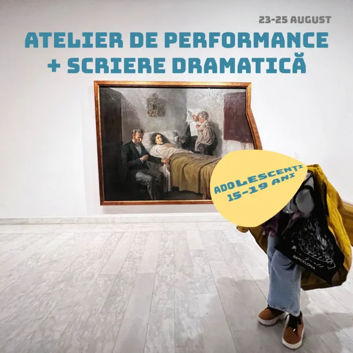 Atelier de performance și scriere dramatică pentru adolescenți în cadrul SEAS 2024