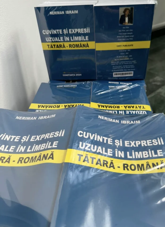 „Cuvinte și expresii uzuale în limbile tătară-română”, o nouă carte publicată de UDTTMR cu sprijinul DRI