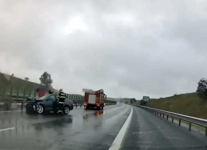 Primarul Constanței, implicat într-un accident rutier pe Autostrada A2