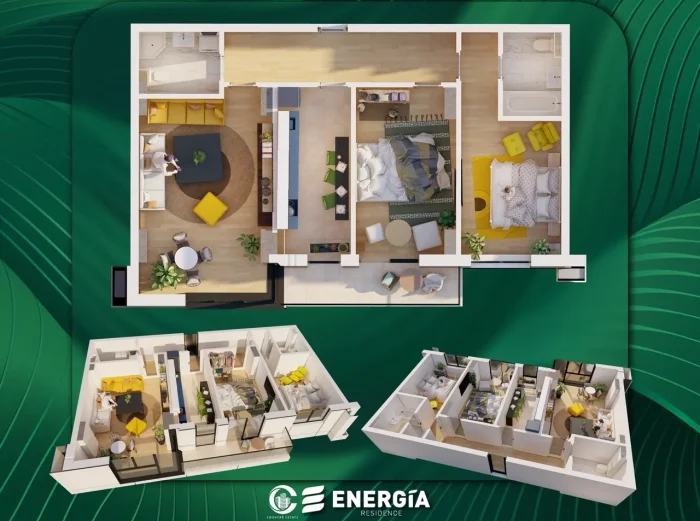 Energia Residence – cât costă și cum arată un apartament de 3 camere