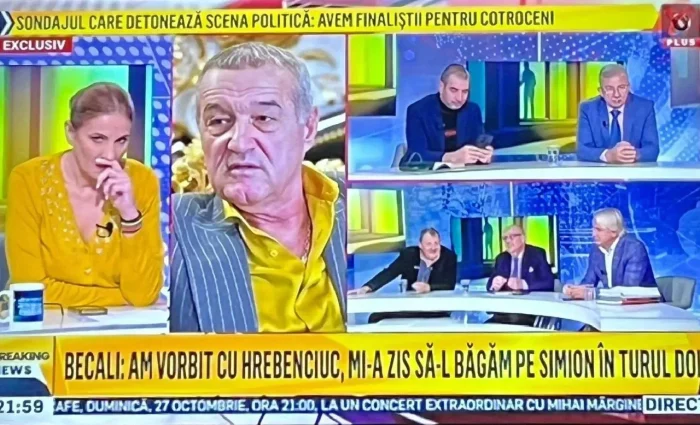 Gigi Becali spune verde-n față: PSD vrea să-l bage în turul doi pe George Simion