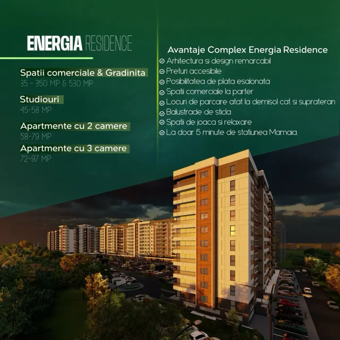 Patru motive să alegi Energia Residence – un complex imobiliar de top în Constanța